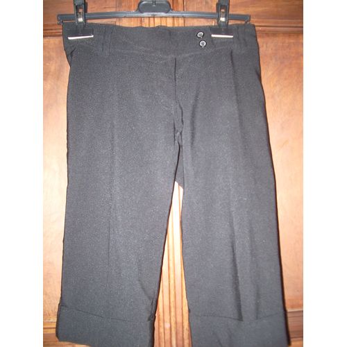 Pantacourt Noir Taille 36 Marque Jennyfer