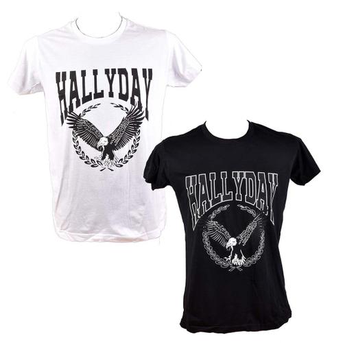 T Shirt Homme Licence Johnny Hallyday Pack De 2 T-Shirts Hallyday