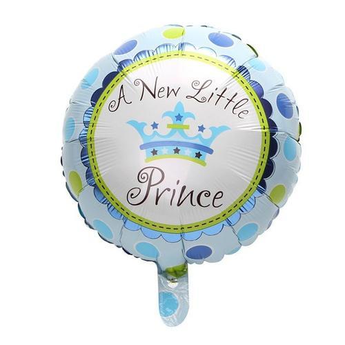 Ballon à hélium en aluminium, jouet mignon, petite princesse Prince, 1 pièce, décoration d'anniversaire pour baptême, 18 pouces