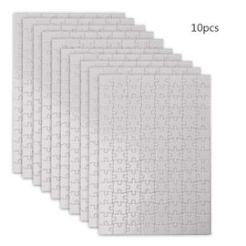 10 Paquets De Puzzles Faits À La Main A4 A5 Par Sublimation, Puzzle Vierge À Faire Soi-Même, Puzzle Vierge Personnalisé Pour L'artisanat De Transfert De Chaleur