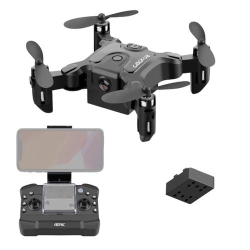 Drone De Poche V2 Avec Caméra Hd 4k Wifi Fpv, Pression De L'air, Maintien D'altitude, Pliable, Mini Quadricoptère Rc, Jouet Pour Enfant, Cadeau-Générique