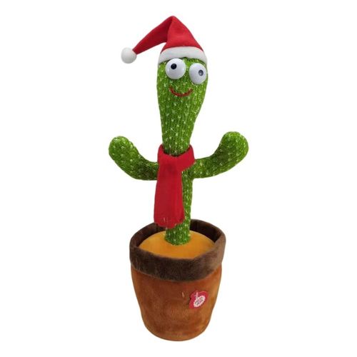 Jouets En Peluche De Cactus À Balançoire Interactifs, Jouets En Peluche Amusants À Secouer Électronique Dansant Pour Décoration De Fenêtre De Maison 1 Pièce