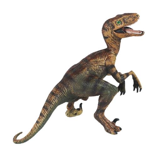 Figurine De Dinosaure Réaliste Jurassic Velociraptor, 5 Pouces, 1 Pièce, Jouet Interactif Pour Bureau, Décoration De Gâteau