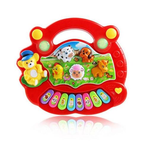Piano Éducatif Pour Enfants, Jouet Musical Avec Animaux De Ferme, Cadeau D'anniversaire, Offre Spéciale