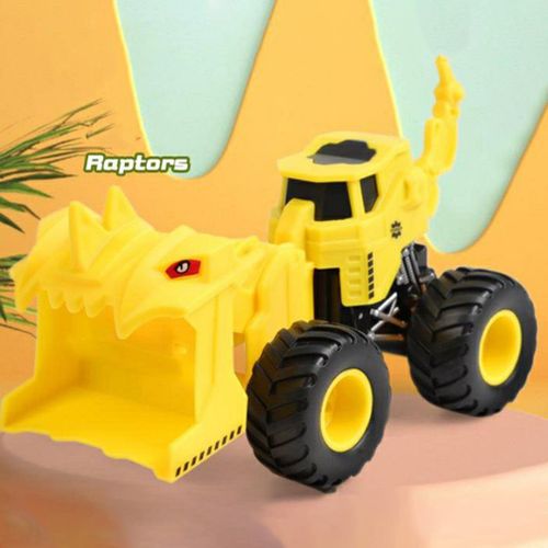 Jouets De Voiture, Inertie, Bulldozer, Dinosaure, Chariot Élévateur, Véhicule D'ingénierie, Modèle De Jouet, Joints Mobiles En Forme De Dinosaure