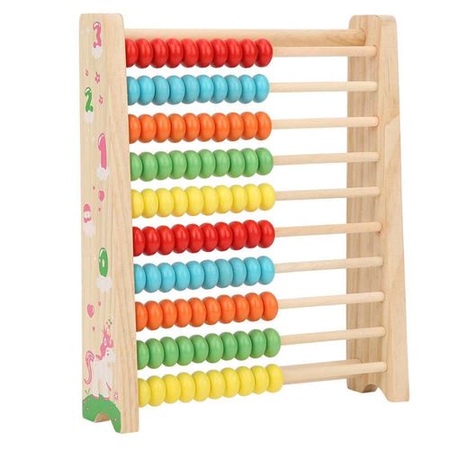 Boulier En Bois Pour Enfant, Jouet Éducatif D'apprentissage Précoce Des Maths, Perle De Calcul, Comptage, Développement De L'intelligence