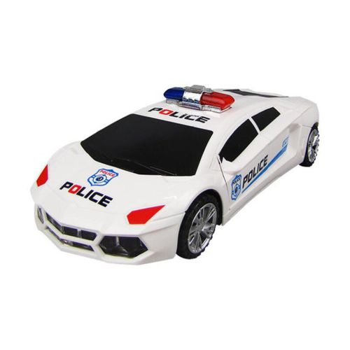 Voiture De Police Électrique 360 Degrés Pour Enfants, Jouet Léger Avec Musique, Cadeau Pour Enfants
