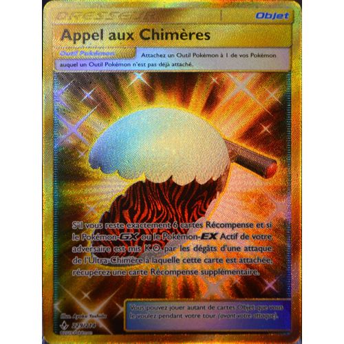 Carte Pokémon 229/214 Appel Aux Chimères Sl10 - Soleil Et Lune - Alliance Infaillible Neuf Fr