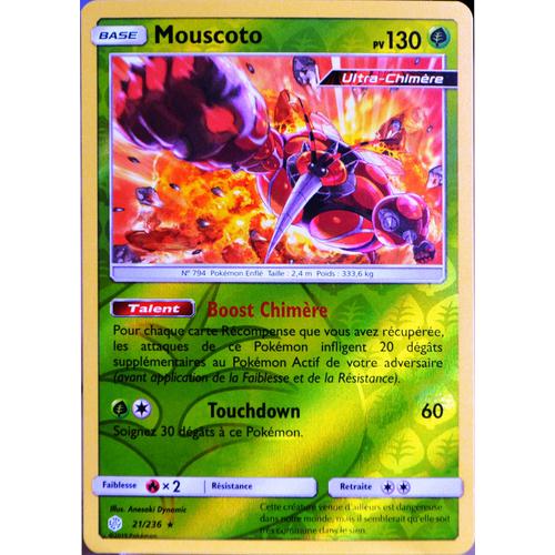 Carte Pokémon 21/236 Mouscoto - Reverse Sl12 - Soleil Et Lune - Eclipse Cosmique Neuf Fr