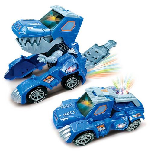 Chariot Dinosaure À Déformation Universelle, Avec Lumière Et Musique, Jouets Pour Enfants, Roue Élastique Universelle, Hg-882