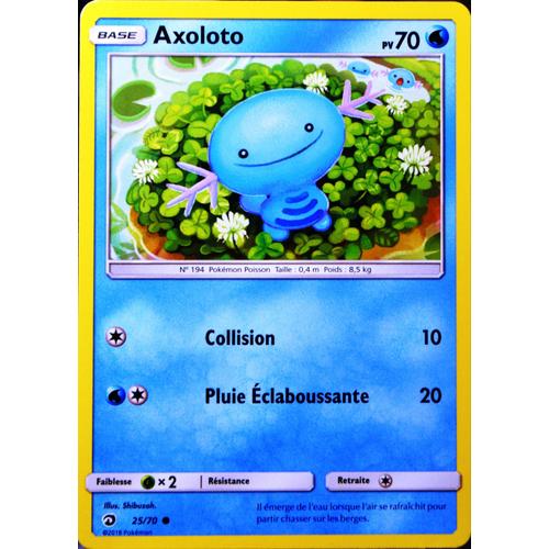 Carte Pokémon 25/70 Axoloto Sl7.5 - Majesté Des Dragons Neuf Fr