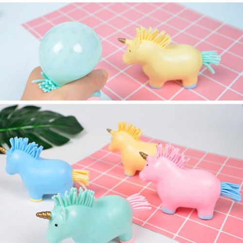 Mini Poney Coloré Kawaii À Montée Lente, 1 Pièce, Jouet À Presser, Anti-Stress, Sensoriel, Pour Enfant Et Adulte, Cadeau Aléatoire