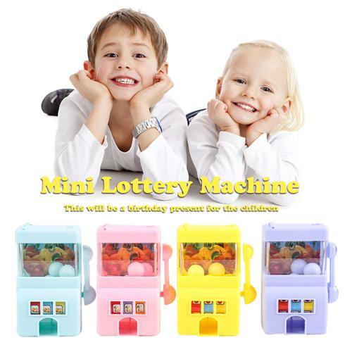 Machine De Jeu Pour Enfants, 1 Pièce, Mini Jouets Kawaii, Accessoires De Poupées, Fruits En Plastique, Machine De Loterie, Cadeaux D'anniversaire Au Hasard