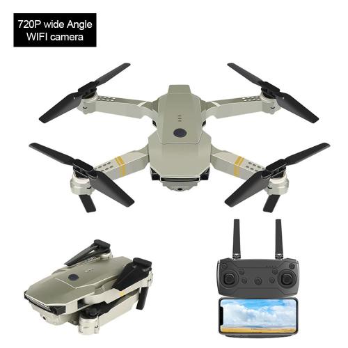 Drone Portable E58 Pliable, 720p/1080p/4k Hd, Grand Angle, Photographie Aérienne, Quadrotor Rc, Avec Suivi De La Prise De Vue-Générique