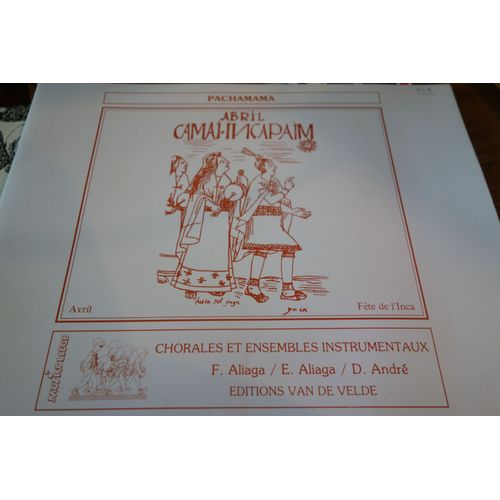 Pachamana Suite Pour Chorales Et Ensembles Instrumentaux De Collège