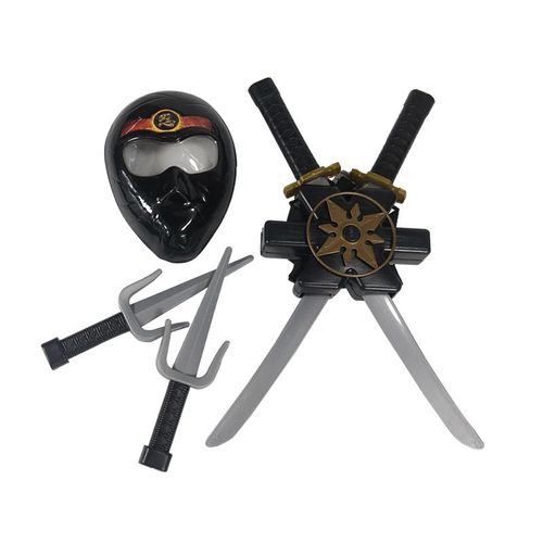 Jouet Épée Ninja Série 3 Pièces, Jouet Amusant En Plastique Japonais, Ensemble Cosplay, Jouet Cosplay, Cadeau De Vacances