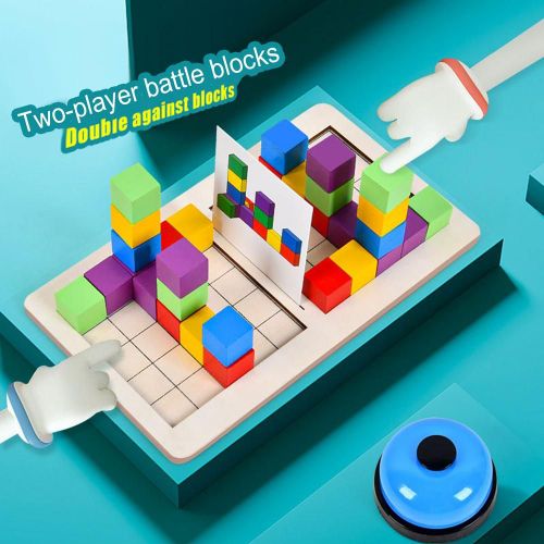 Jeu De Puzzle Éducatif En Bois Pour Enfants, Planche Tetris Montessori, Créatif, 3d, Raisonnement, Pensée Logique