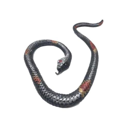 Simulation De Serpent Doux Et Effrayant, Jouet Amusant, Accessoires De Jardin, Anti-Stress, Horreur, Faux Serpent, Nouveauté, Cadeau D'halloween Pour Enfants