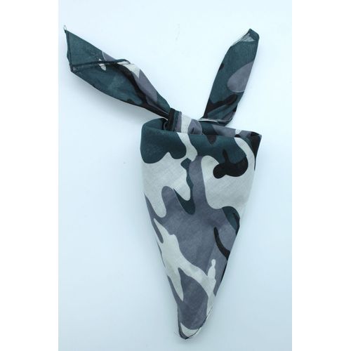 Bandana En Coton Blanc Femme