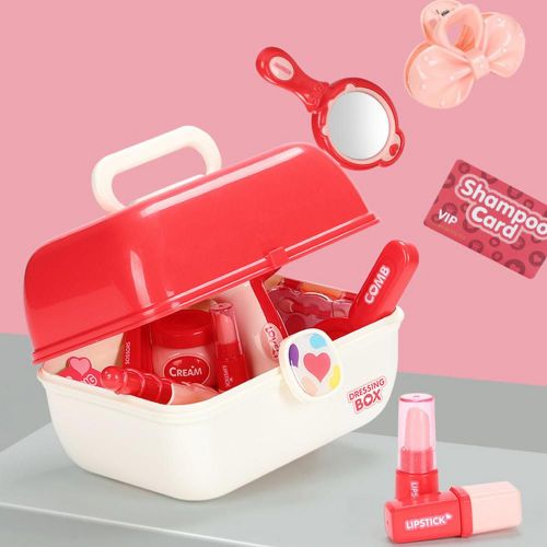 Jouets De Maquillage Pour Enfants, 24 Pièces, Jeu De Simulation, Ensemble De Maquillage Pour Filles, Coiffure De Princesse, Cosplay, Jouet De Simulation, Cosmétique