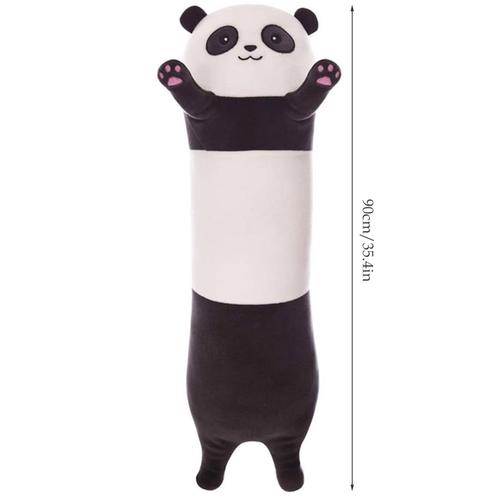 Peluche Panda Kawaii 70-90cm, Jouets D'animaux En Peluche, Cadeaux D'anniversaire Pour Enfants, Oreiller Long