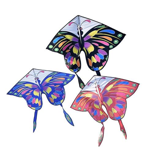 Cerf-Volant Papillon À Assembler, 1 Pièce, Jouet Volant À Vent Pour L'extérieur, Jeux De Sport De Plein Air, Facile À Offrir Aux Tout-Petits