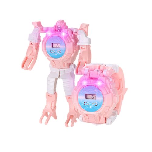Montre-Jouet 2 En 1 Pour Enfants, Montre De Dessin Animé Innovante, Robot De Déformation, Jouet Électronique, Robot De Montre Transformé, Meilleur Cadeau D'anniversaire