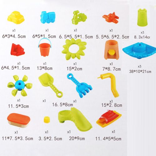 Table De Sable Et D'eau 4 En 1, Bac À Sable, Jouets D'extérieur