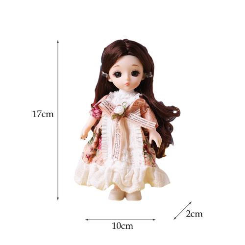 Poupée Articulée Bjd Kawaii, Nue, Avec De Beaux Yeux 3d, Jouet Pour Petite Fille, Cadeau Idéal