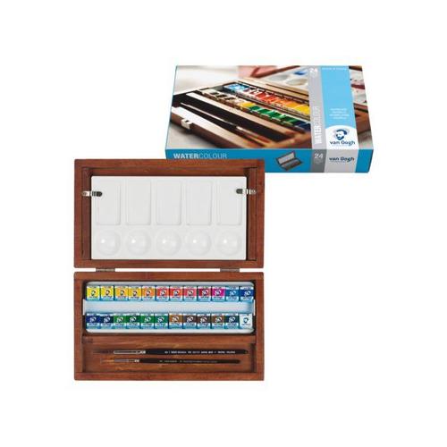 Coffret Aquarelle Van Gogh - 24 1/2 Godets