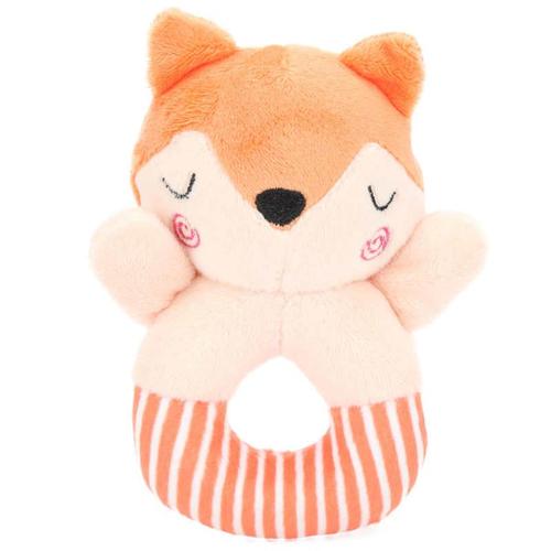 Hochets En Peluche Doux Pour Enfants, Jouets D'apprentissage Mignons, Lion, Renard, Animaux, Hochet, Jouets Éducatifs Pour Bébés De 0 À 24 Mois