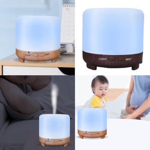 Diffuseur D'air D'huile Essentielle Et D'arôme, Humidificateur De Brume Relaxant De 120ml