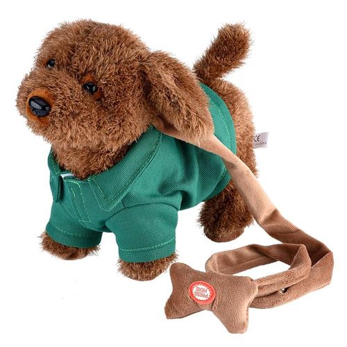 Robot Chien Électronique Interactif, Contrôle Du Son, Animal De Compagnie En Peluche, Chiot Marche, Chansons, Parler, Jouets Pour Enfants, Cadeaux D'anniversaire