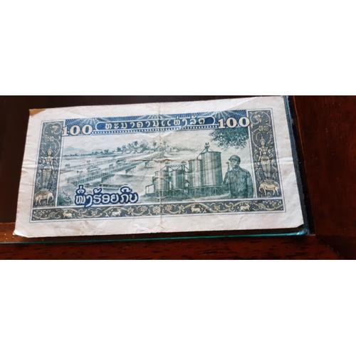 Laos Billet De Banque 100 Kip 30a