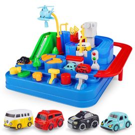 Ensemble De Jouets Éducatifs Pour Bébés, Jeu De Table, Puzzle, Piste De Train, Manuel, Voiture, Cadeaux De Noël