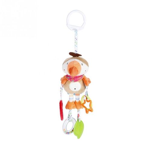 Hochet En Peluche Pour Bébé, Jouet Doux, Chien, Perroquet, Abeille, Lapin, Joli Animal, Poussette, Berceau, Lit, Cloches Suspendues, Pour Enfants
