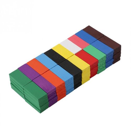 Jouet Éducatif En Bois Pour Enfants, Blocs De Construction, Jeux Intéressants, Matériau En Bois, Sûr, Non Toxique Et Écologique, 100, Pièces/Ensemble