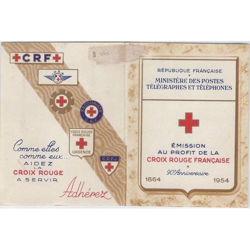 Carnet Croix Rouge France 1954 (Yvert: 2003)