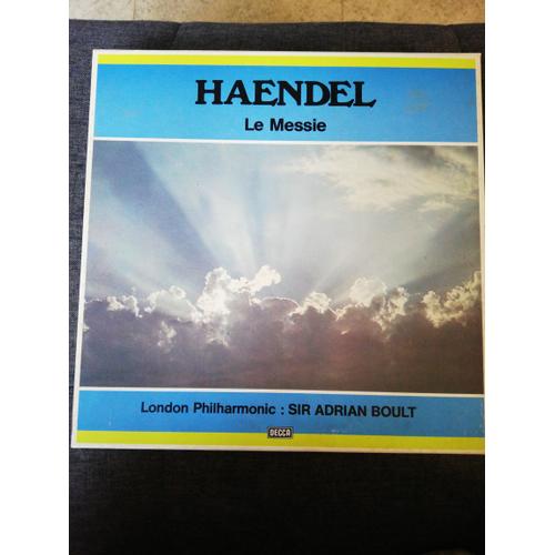 Haendel Le Messie Disque Vinyl 33 Tours