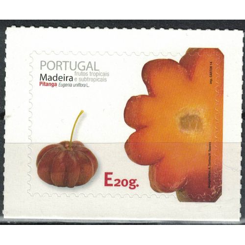 Portugal 2014 Madère Neuf Fruits Tropicaux Et Subtropicaux Pitanga Eugenia Uniflora Cerisier De Cayenne