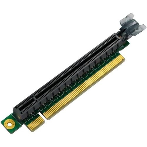 Adaptateur de Carte PCIE 16X Riser PCI Express 3.0 PCI-E vers PCI-E 16X Slot Converter Connecteurs à 90 Degrés pour Serveur 1U Facile à Utiliser