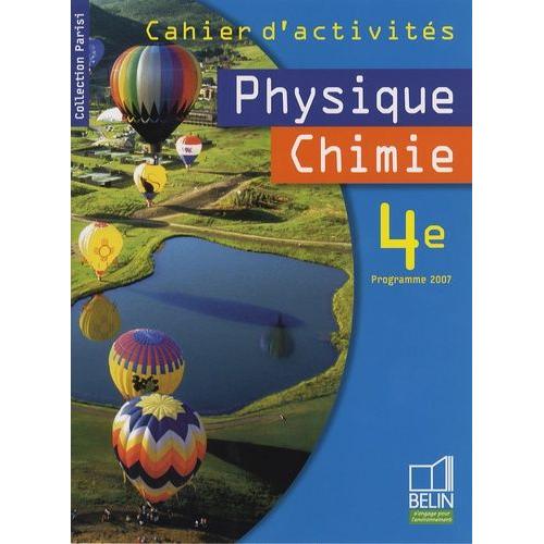 Physique Chimie 4e - Cahier D'activités