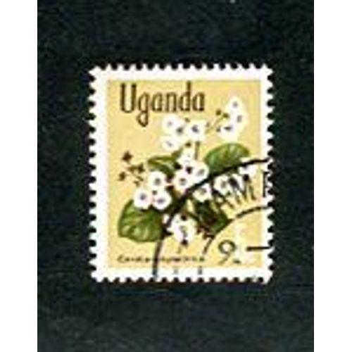 Timbre Oblitéré - " East African Cordia " - Ouganda - 1969