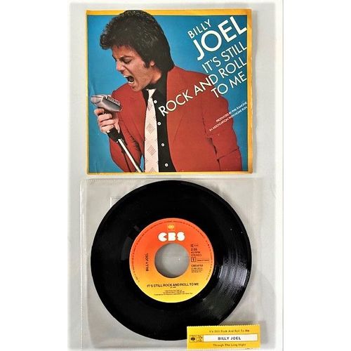 Billy Joel"It's Still Rock And Roll To Me" 45t Import 1980 + Etiquette Jukebox M/M