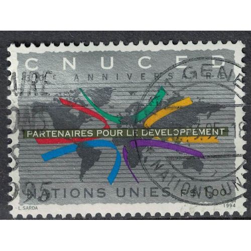 Nations Unies 1994 Oblitéré Used Cnuced Conférence Sur Le Commerce Et Le Développement Su