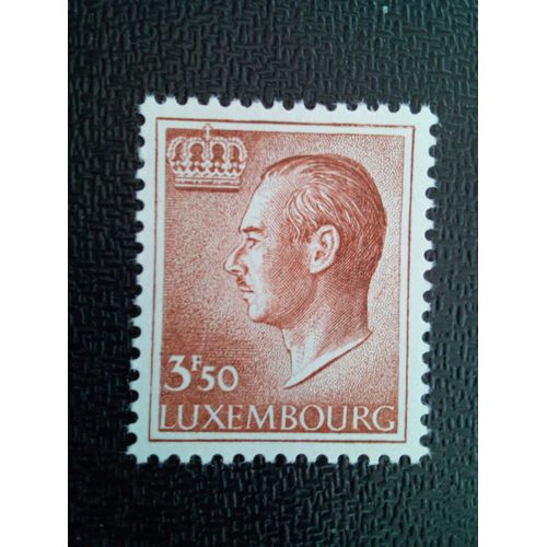 Timbre Luxembourg Yt 666 Grand-Duc Jean 1966 ( 30304 )