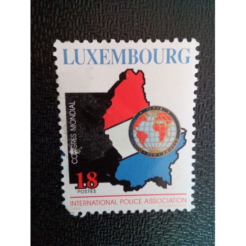 Timbre Luxembourg Yt 1293 Associations Internationales De Police 1994 ( 30304 )