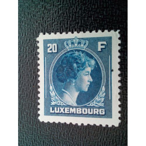 Timbre Luxembourg Yt 355 Grande-Duchesse Charlotte 1944 ( 30304 )