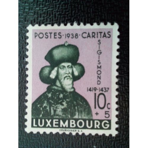 Timbre Luxembourg Yt 306 Duke Sigismond 1938 ( 30304 )