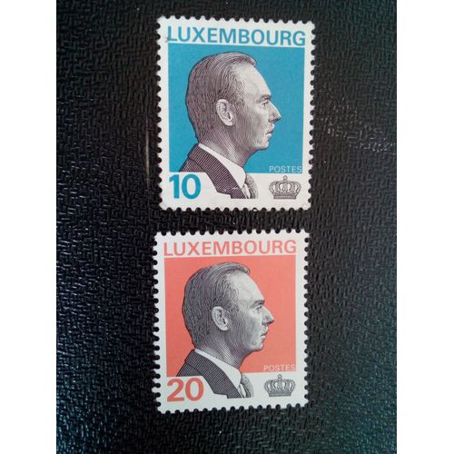 Timbre Luxembourg Yt 1286 - 1308 Grand-Duc Jean 1994 / 1995 ( 30304 )